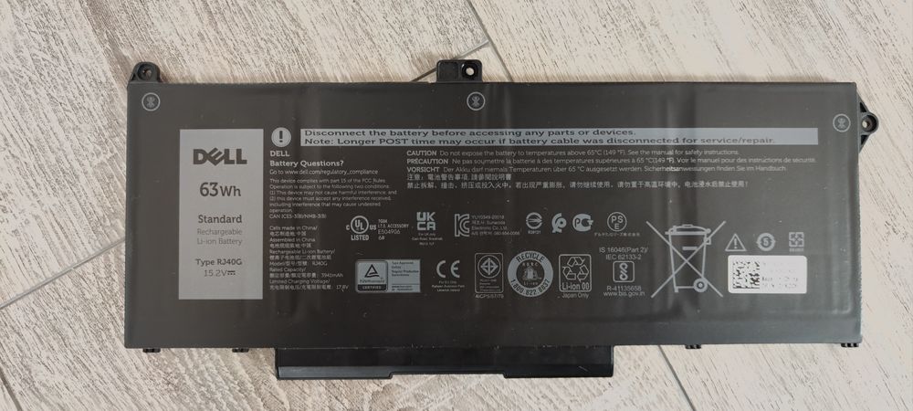 Baterie/acumulator originala Dell 5420 tip RJ40G