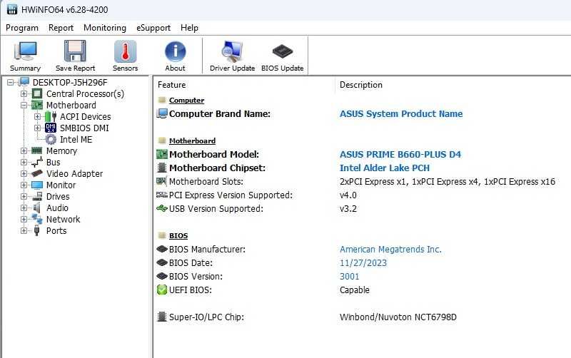 Kit Placa de baza Asus B660 Plus D4+Procesor I5 12400F ca NOU