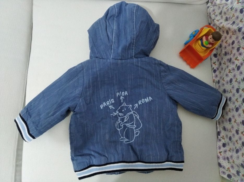 Geaca Sergent Major jacheta bebe 9 -12 luni 71 cm