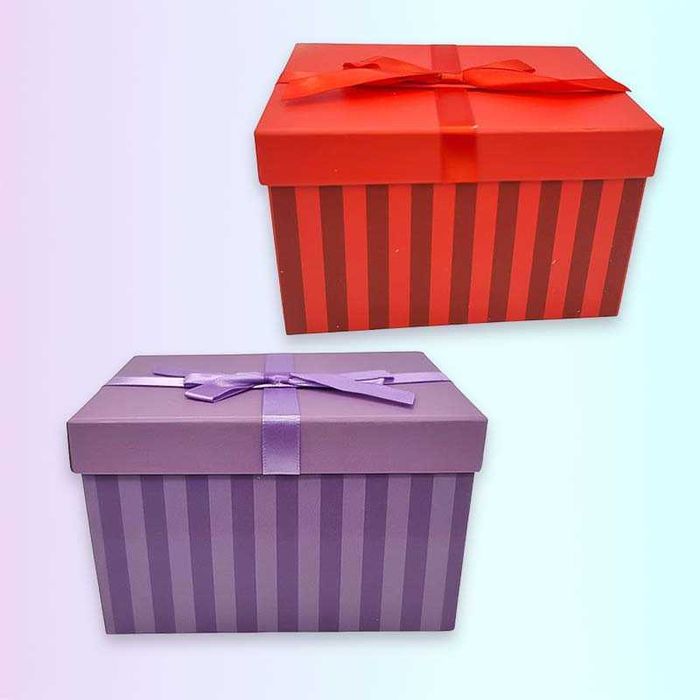 Картонена кутия с капак за подаръци 14 x 10 x 9 см
