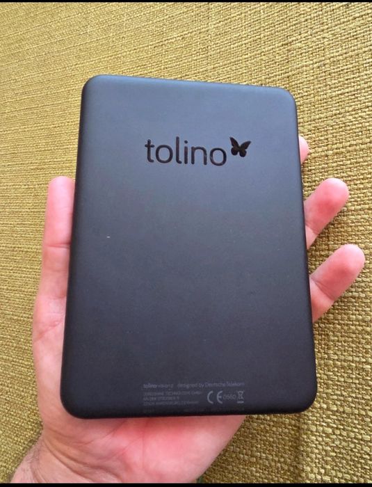 Ebook reader Tolino Vision 2 , 5600 cărți, iluminare ,black mode