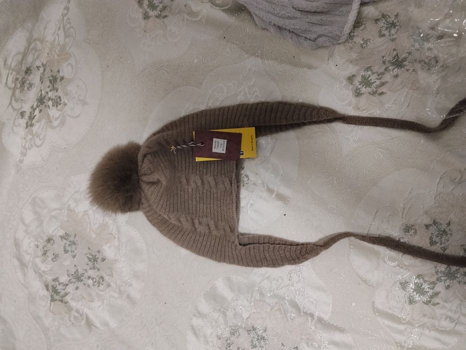 Шапка из кашемира