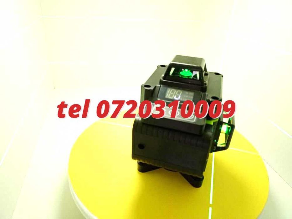 Nivela Laser Verde 16 Linii Laser Cu Control De La Distanta Pentru Masuratori Aliniere Si Trasare In Constructii Cu Specificatii Conform Tit Ref 1199