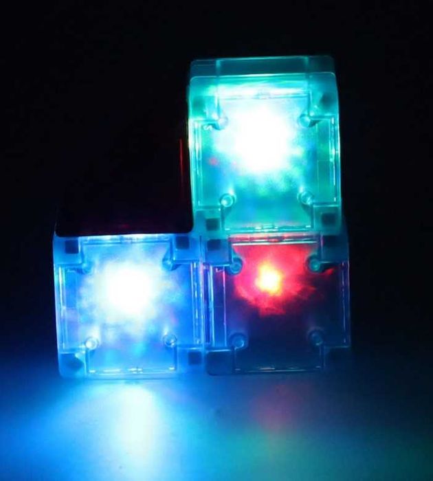 Магнитен LED Конструктор 32 елемента