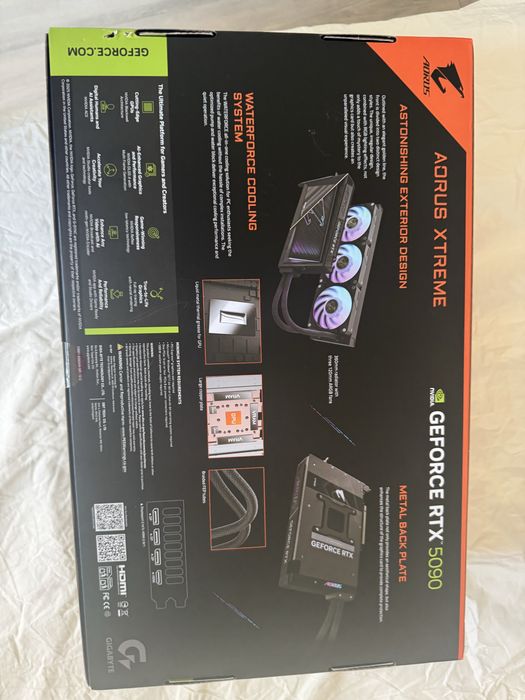 Vand placa video Gigabyte GeForce RTX 5090 AORUS XTREME WATERFORCE