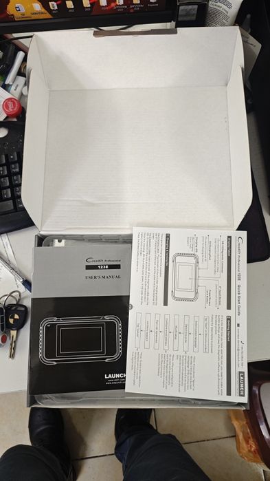 Авто сканер лаунч 123Е