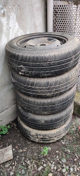 Jante + cauciucuri R15