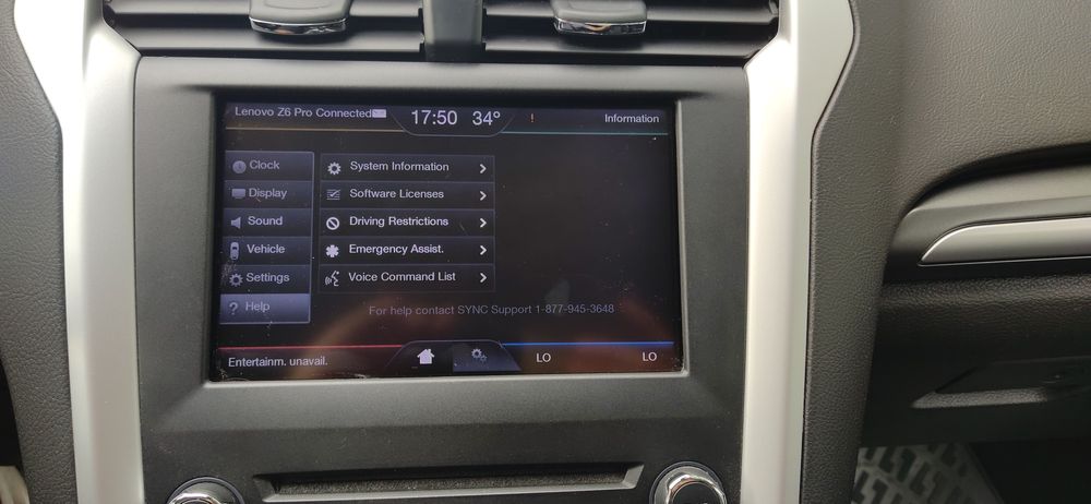 FORD SYNC 2 модул