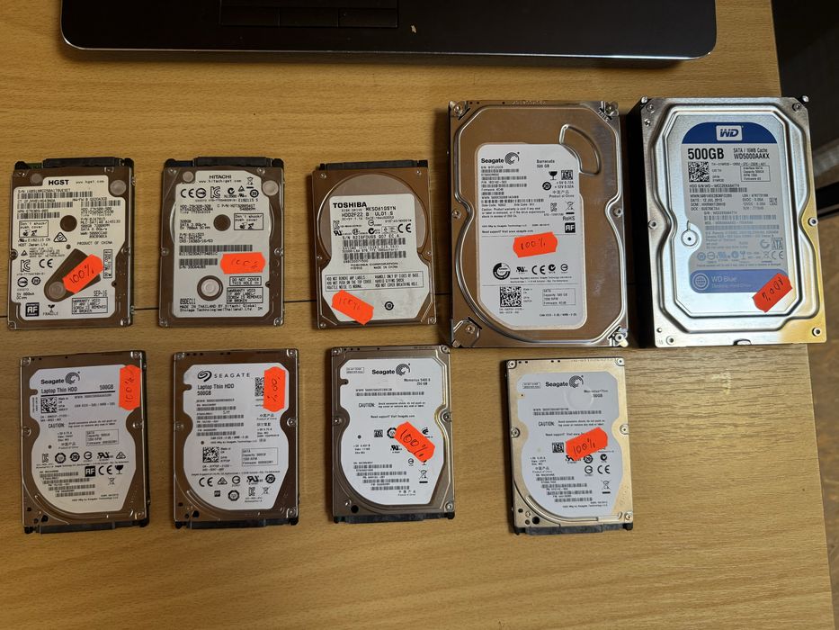HDD 500GB laptop/pc viata 100%