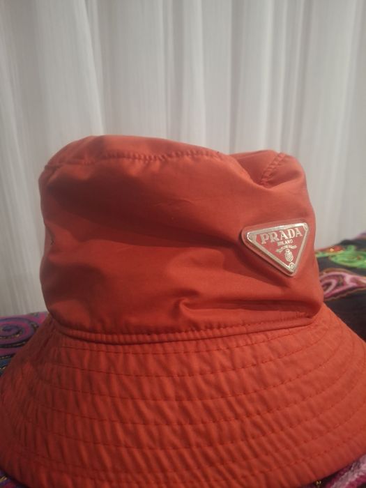 Панама PRADA red color