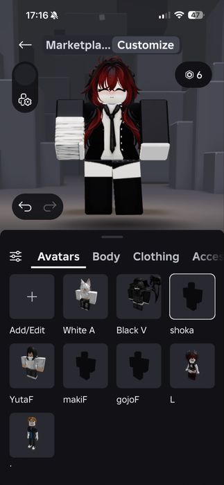 Продаю аккаунт в роблоксе