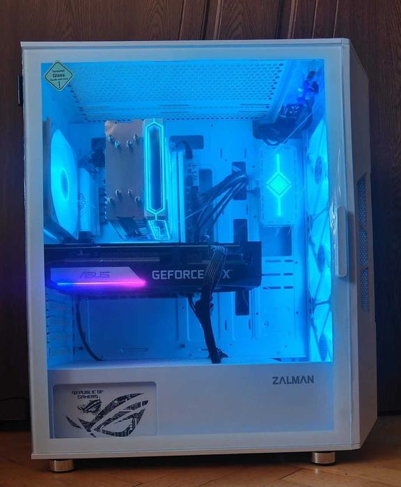 Геймърски компютър Ryzen 5600x, GeForce RTX 3060ti, 32gb ddr4,1tb nvme