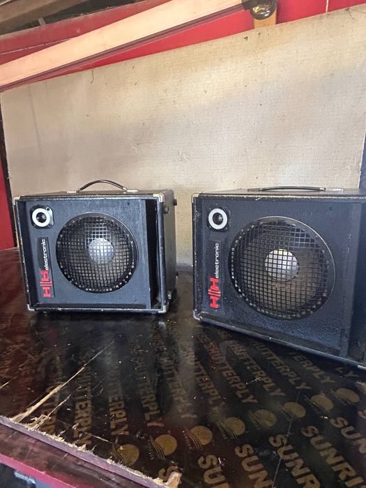 Тонколони DJ koлони 12 инча усилвател  HH внос от Англия