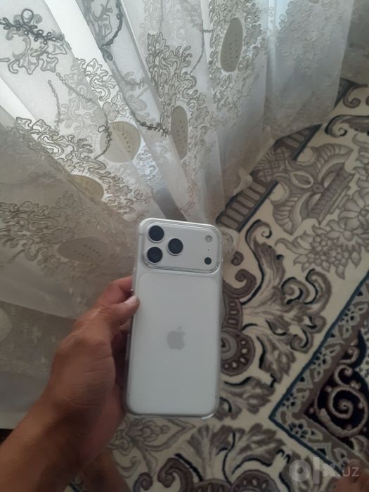 iPhone 17 pro max oq rangda usta kormagan