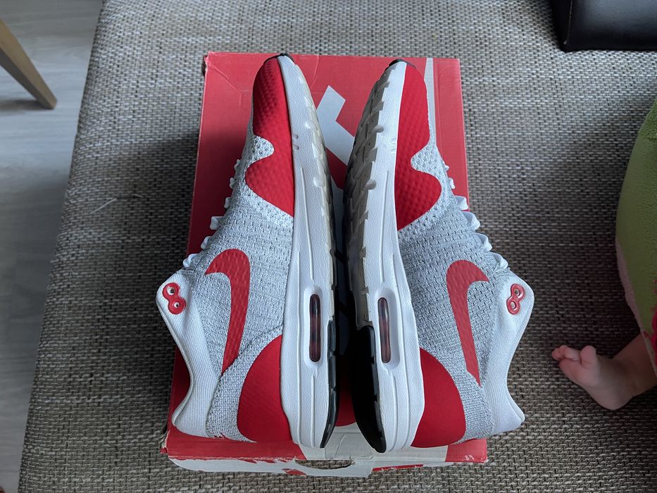 Nike Air Max 1 Ultra Flyknit Jordan NBA Running Tennis Court LeBron