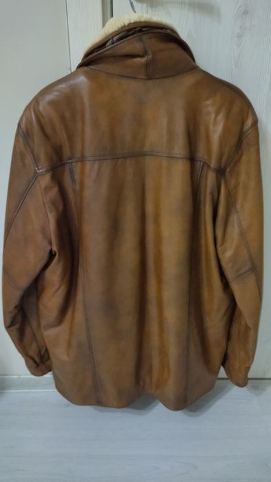 Мъжко кожено яке Л