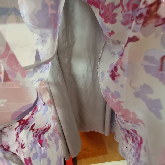 Rochie lunga din triplu voal