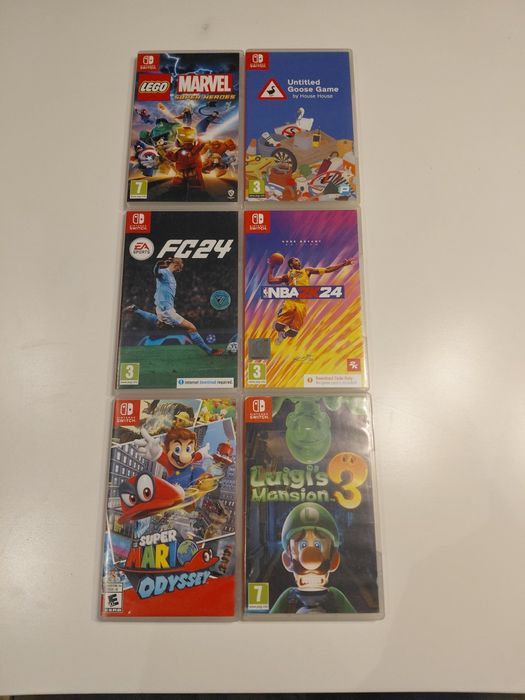 Nintendo Switch + 6 игри бонус