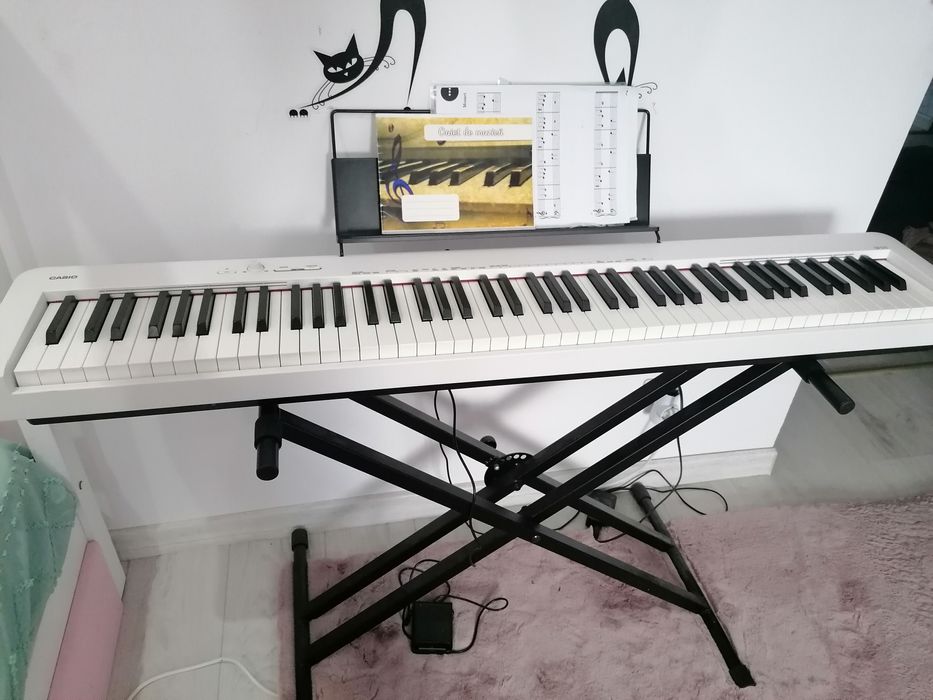 Pian  Casio CDP-S110 cu stativ si pedala si ambalaj original