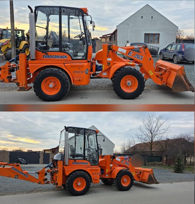 Midi  buldoexcavator EUROCOMACH  E 265  cu 1989h Mini  Buldo excavator