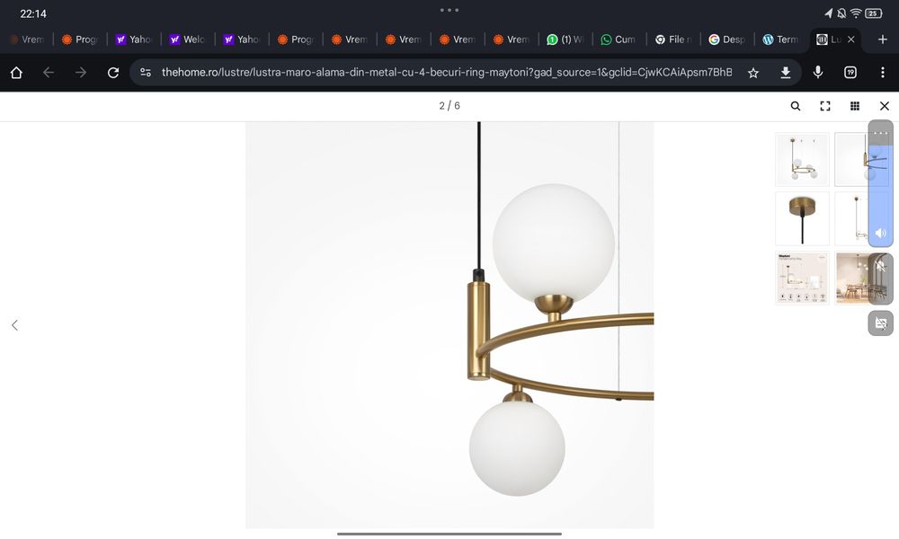 Vanda lustra MAYTONI