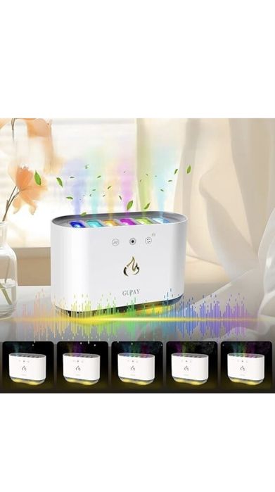 Umidificator de aer ultrasonic pentru cameră și birou , 900ml .