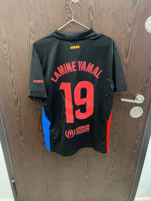 Tricou Fc Barcelona away Lamine Y S M L Xl