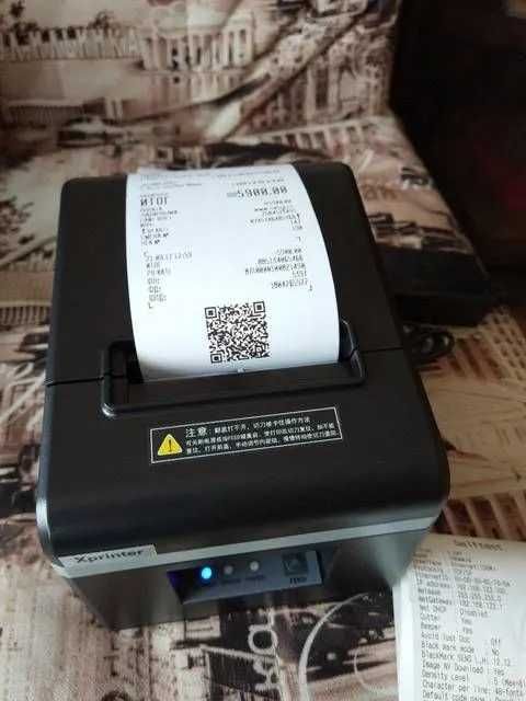 Чековый  принтер  Xprinter Chek printer Chel aparat  Xprinter