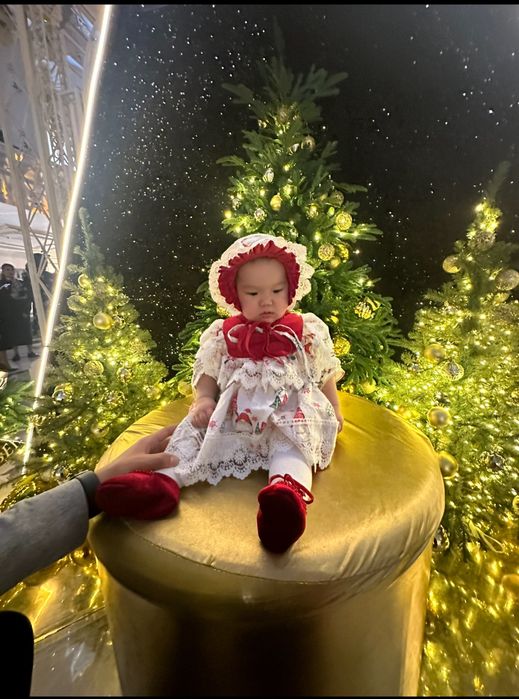 Платье новогоднее на до года