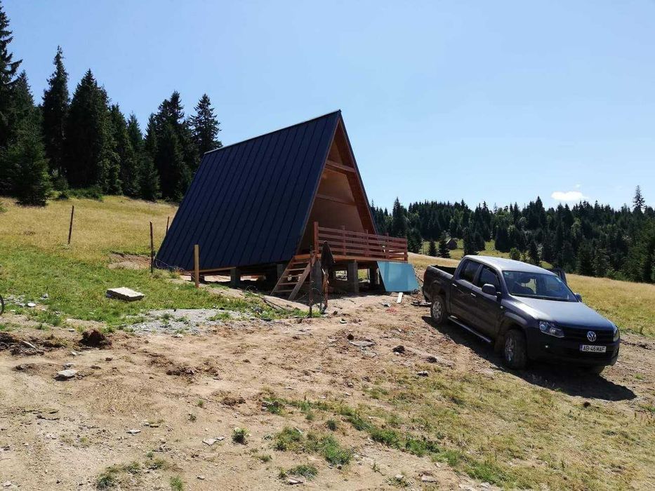 Cabane din lemn A-Frame