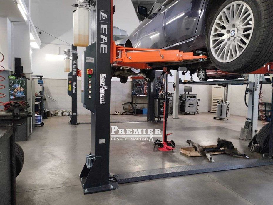 Продава се напълно оборудван автосервиз с висока доходност.