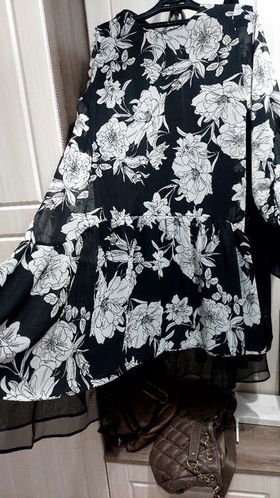 Платье шифоновое