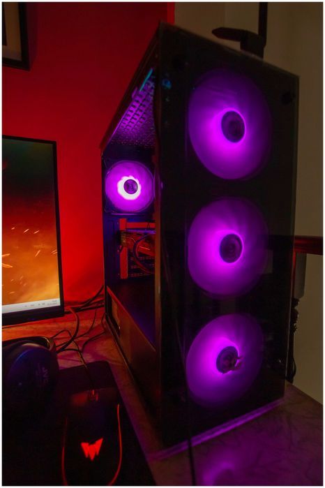 Игровой CS2, Core i5 7500, RX 570, 16 Gb DDR 4