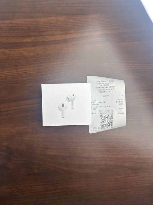 Оригинални Apple Airpods Pro 3 Чисто Нови Гаранция Istyle 1 г.