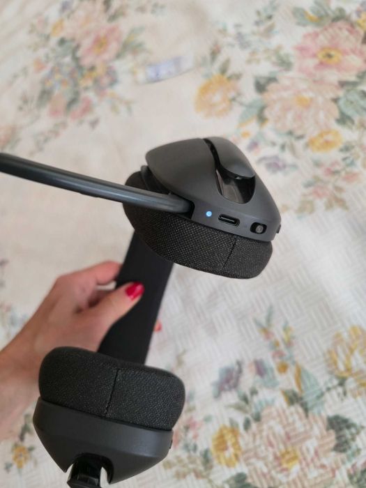 Безжични слушалки с микрофон Logitech - Zone Vibe 100, черни/сиви