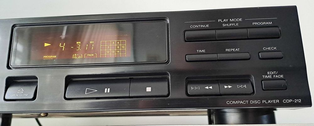 Sony CDP 212 CD player colectie vintage