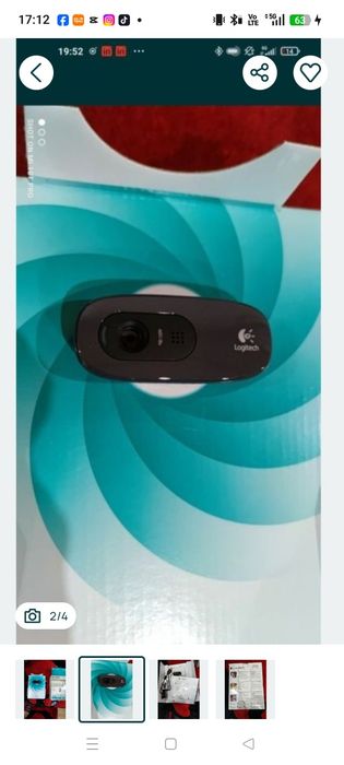 Camera web Logitech C270, nou nouță