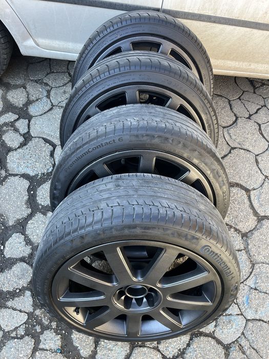 Jante aliaj 5x112mm, anvelope vara 225/40 R18, VW, Audi, Seat, Skoda