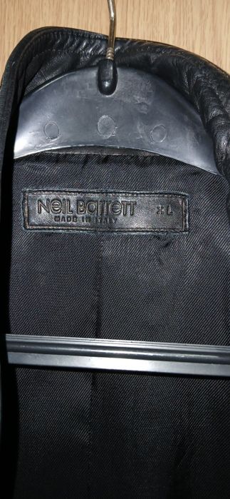 Кожено мъжко манто