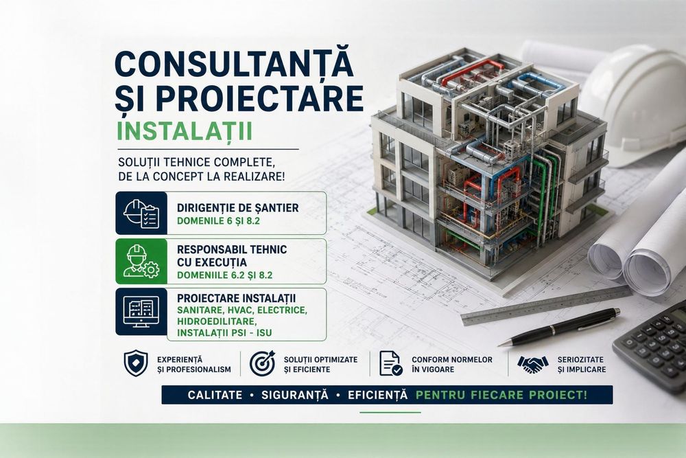 Diriginte santier 6, 8.2 / Responsabil tehnic cu execuția RTE 6.2, 8.2