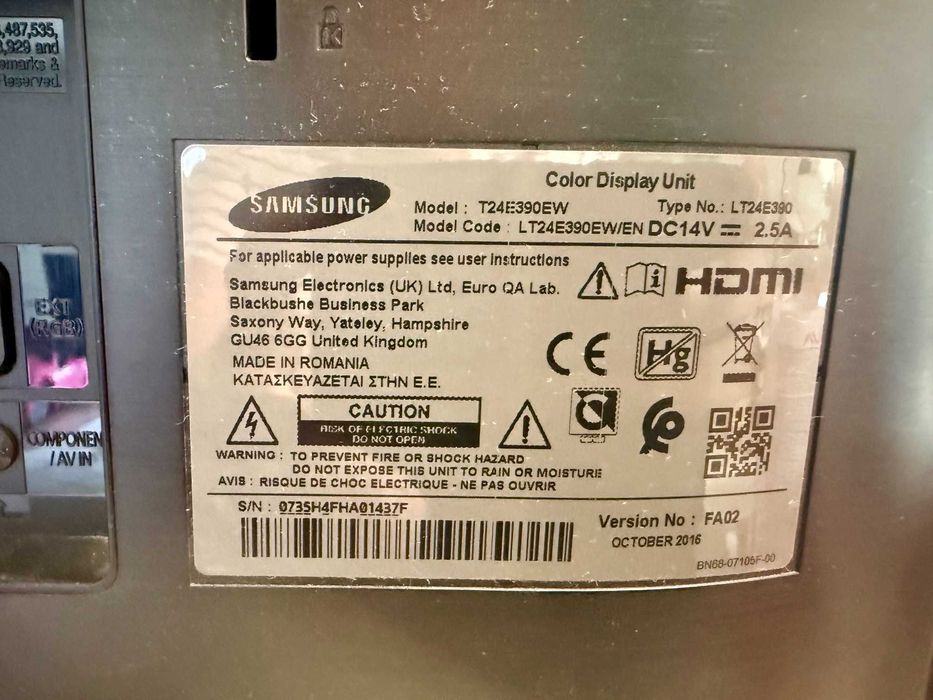 Monitor / TV LED Samsung 60 cm