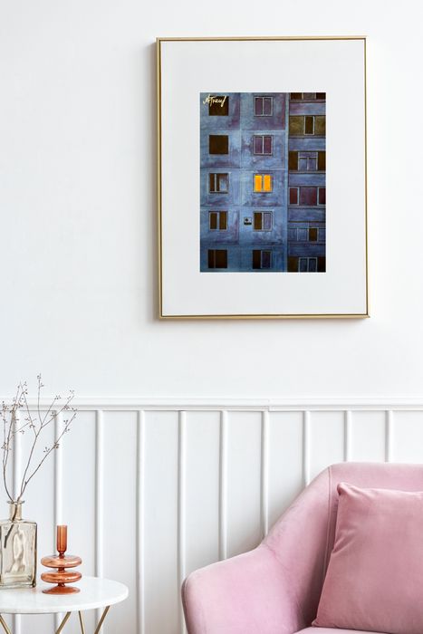 Картина Городской Пейзаж