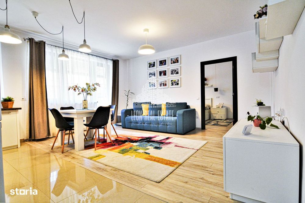 Apartament 2 Camere complet utilat + parcare - Floresti, Baza Sportiva
