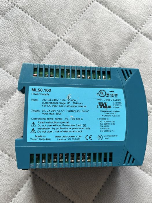 PULS ML50.100 24V 2.1A 50W Sursă Alimentare DIN Rail Industrial NOU