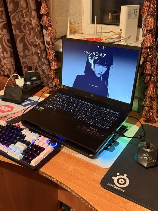 Acer Nitro V15 / i5-13420H / 32GB RAM / RTX 3050 / Полный комплект