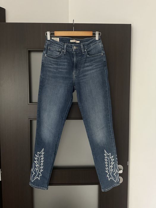 Blugi Levi's Skinny cu talie inalta,marimea 27
