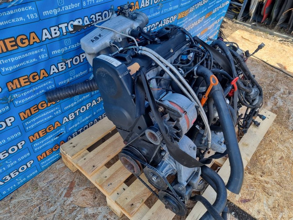 Двигатель ABK на ауди.