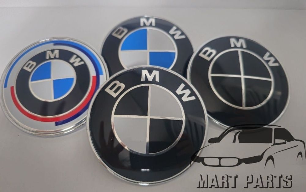 Алуминиева емблема за Бмв 78мм 82мм 74мм 68мм 45мм 11мм Емблема за Bmw