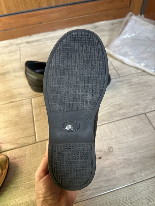 Туфли кожаные школьные