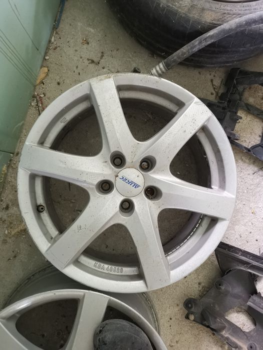 Set jante 17 inch 5x108 alutech 7.5j h2 r17